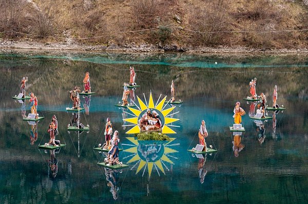 Forgaria nel Friuli_Cornino_Natale subacqueo al Lago di Cornino - foto Denis Molinari